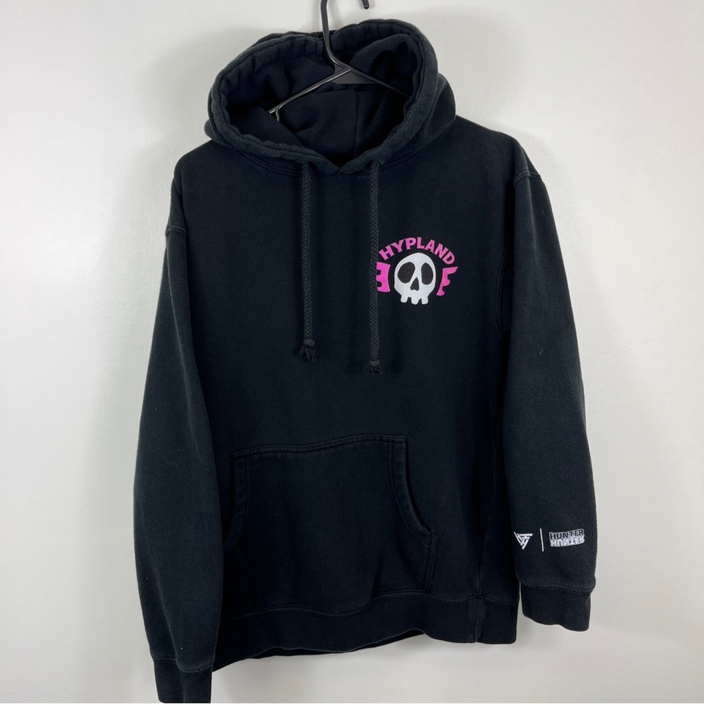 Hypland Hunter X Hunter Hoodie Sweatshirt Black Adult Small Naruto Anime